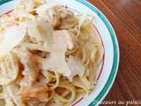 Fettuccine aux crevettes croustillantes à la Cajun