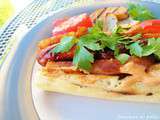 Hot-dog mitraillette belge