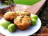 Muffins aux tomates vertes et au chocolat