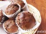 Muffins chocolat banane