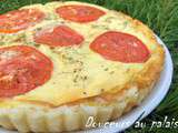 Quiche aux tomates et aux fines herbes