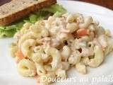 Salade de macaroni au thon