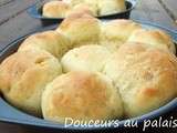 Soft Dinner rolls au romarin et au poivre noir