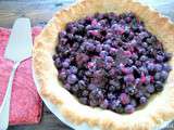 Tarte aux bleuets frais