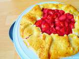 Tarte rustique aux fraises