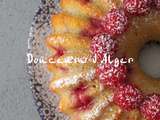 Cake aux framboises