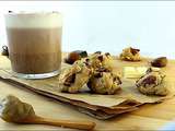 Biscuits aux marrons, chocolat blanc et noix de pécan