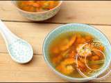 Bouillon de crevettes thaï