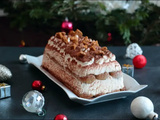 Bûche de Noël tiramisu aux spéculoos