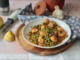 Calamars et petits pois à l’italienne