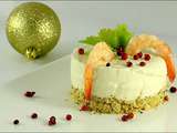 Cheesecakes individuels aux crevettes