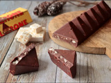 Chocolat au nougat façon Toblerone