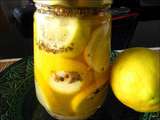 Citrons confits au sel