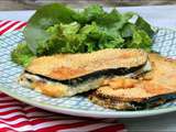 Côtelettes d’aubergines panées à la sicilienne