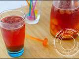 Detox water aux abricots et framboises