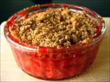 Fraises en crumble