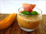 Gaspacho de melon au basilic