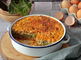 Gâteau d’omelette aux légumes