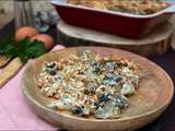 Gratin d’épeautre aux champignons