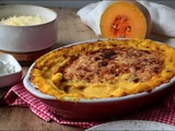 Gratin de courge butternut au chèvre