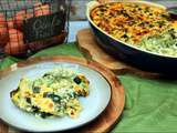 Gratin de courgettes à la brousse de brebis