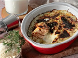 Pavés de saumon gratinés au four