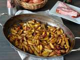 Pommes de terre rôties au lard fumé