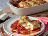 Quenelles au coeur de mozzarella et sauce tomate