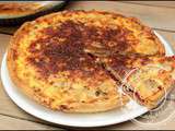 Quiche au thon et trio de poivrons