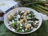 Quinoa aux asperges et à la feta