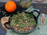 Riz rouge de Camargue et quinoa à l’orange et aux pistaches de Yotam Ottolenghi