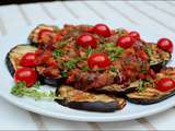 Salade d’aubergine et tomates