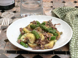 Salade de bœuf parmentière de printemps