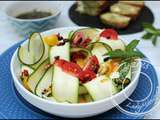 Salade de courgettes crues