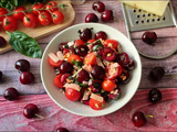 Salade de tomates cerises aux cerises de François-Régis Gaudry