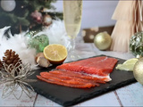 Saumon gravlax au gingembre