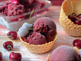 Sorbet à la cerise