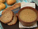 Soupe de champignons au reblochon