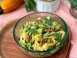 Tagliatelles de courgettes au thym et aux noix de Yotam Ottolenghi