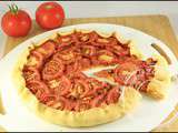 Tarte au thon, tomates et moutarde