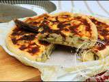 Tarte aux artichauts et champignons