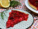 Tarte aux fraises rôties et au thym