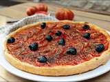 Tarte aux tomates et amandes de Yotam Ottolenghi