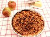 Tarte crumble aux pommes