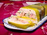 Terrine de saumon à la mangue et au gingembre