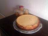 Cheesecake Caramel chez Clem Rudy et Lilou