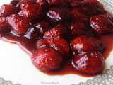 Chutney de Fraises au Vinaigre Balsamique