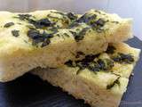 Foccacia au Basilic