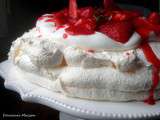 Pavlova Fraise