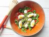 Salade de Fèves Fraîches à l’Huile de Pépins de Courges